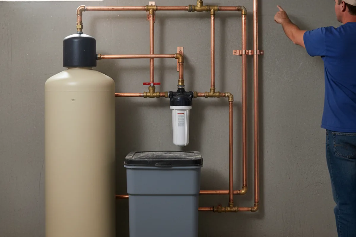 Whole-house water treatment system installed in Lockeford